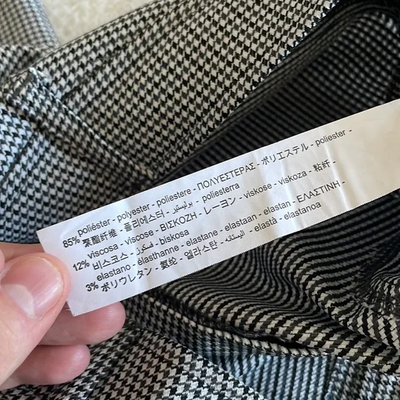 Zara Highwaisted hounds tooth Legging - Picture 10 of 11